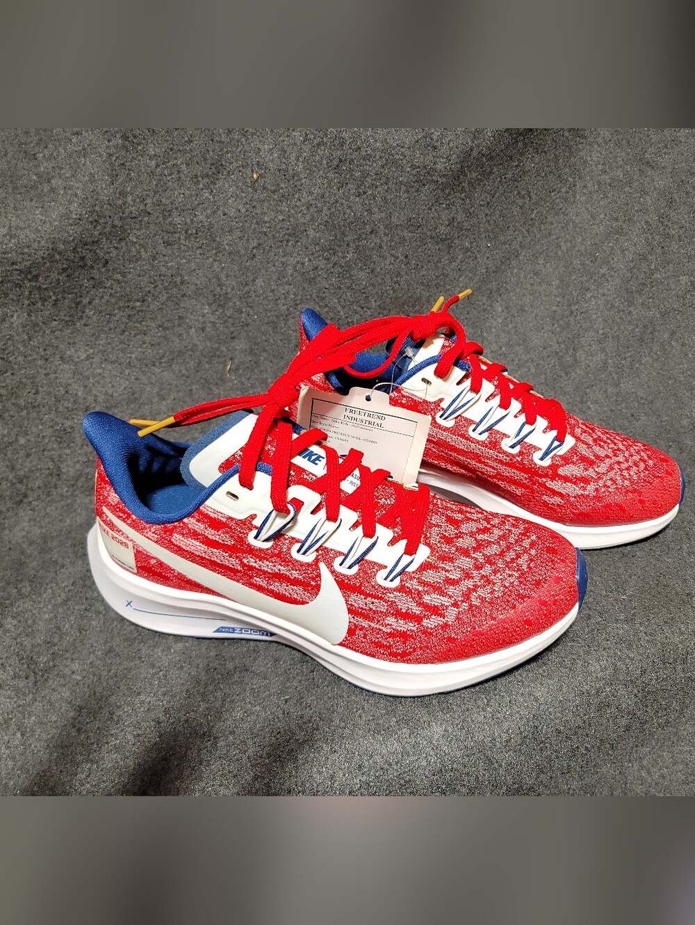 NikeAir Zoom Pegasus 36 FO GS 'University Red' Sample